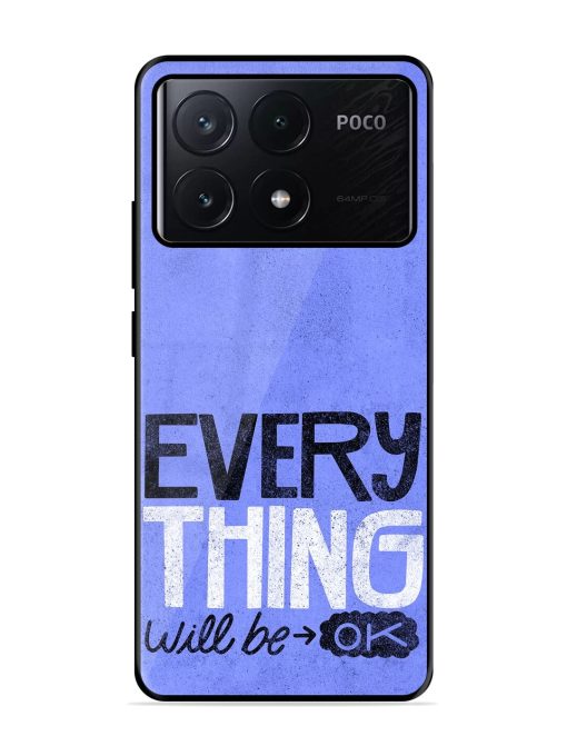 Hopeful Hues Glossy Soft Edge Case for Poco X6 Pro (5G)