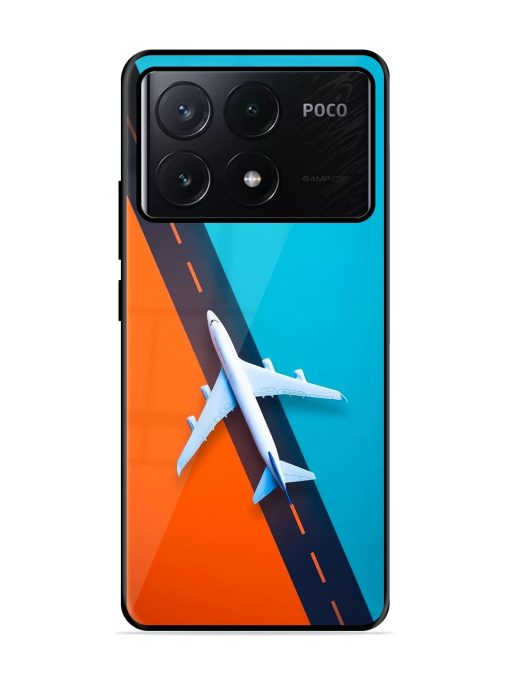 Skyward Bound Glossy Soft Edge Case for Poco X6 Pro (5G)