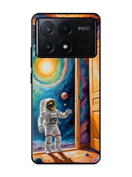 Artistic Space Glossy Soft Edge Case for Poco X6 Pro (5G)