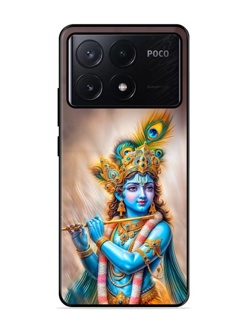 Divine Krishna Glossy Soft Edge Case for Poco X6 Pro (5G)