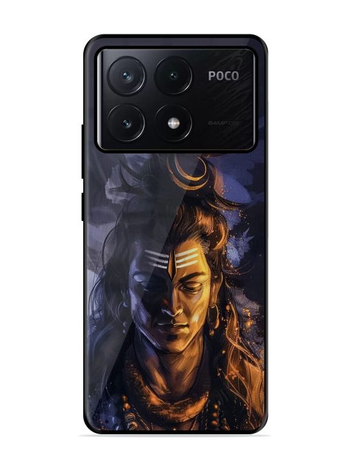 Lord Shiva Glossy Soft Edge Case for Poco X6 Pro (5G)