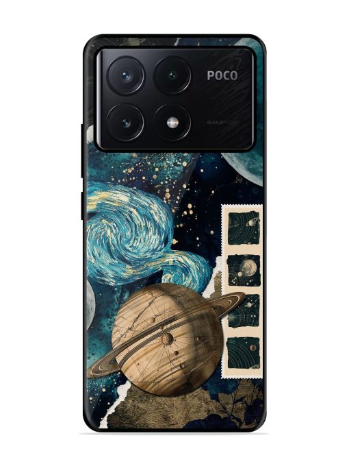 Celestial Tapestry Glossy Soft Edge Case for Poco X6 Pro (5G)