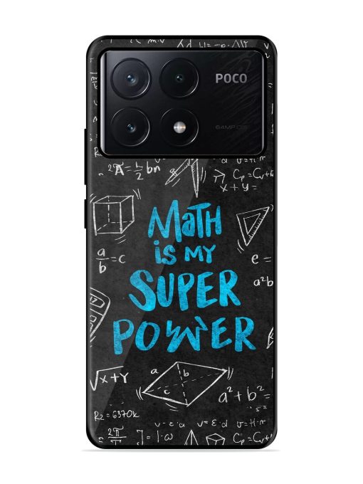 Math Magic Glossy Soft Edge Case for Poco X6 Pro (5G)