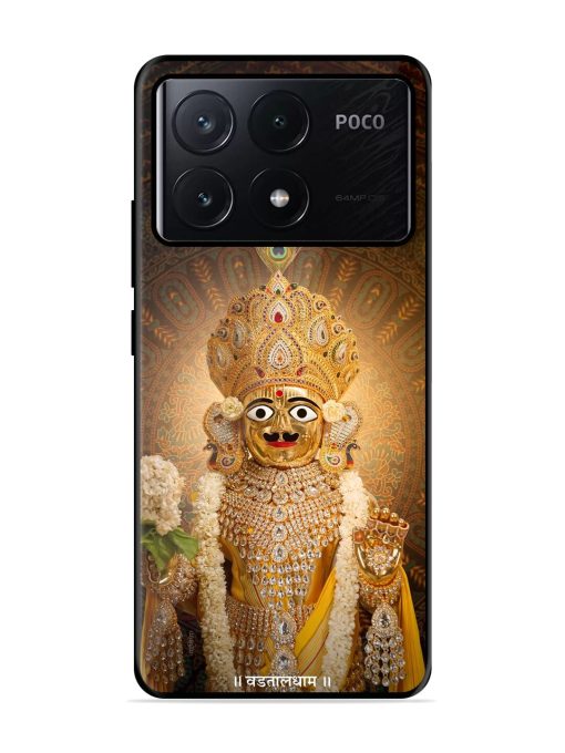 Hare Krishna Maharaj Glossy Soft Edge Case for Poco X6 Pro (5G)