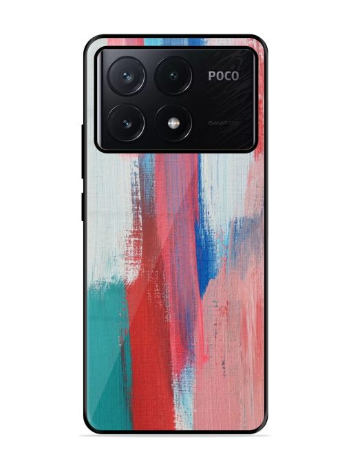 Colorful Chaos Glossy Soft Edge Case for Poco X6 Pro (5G)