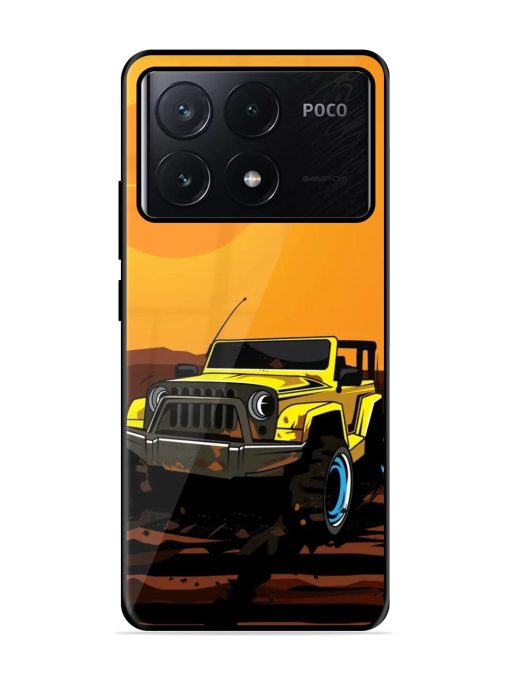 Sunset Cruise Glossy Soft Edge Case for Poco X6 Pro (5G)