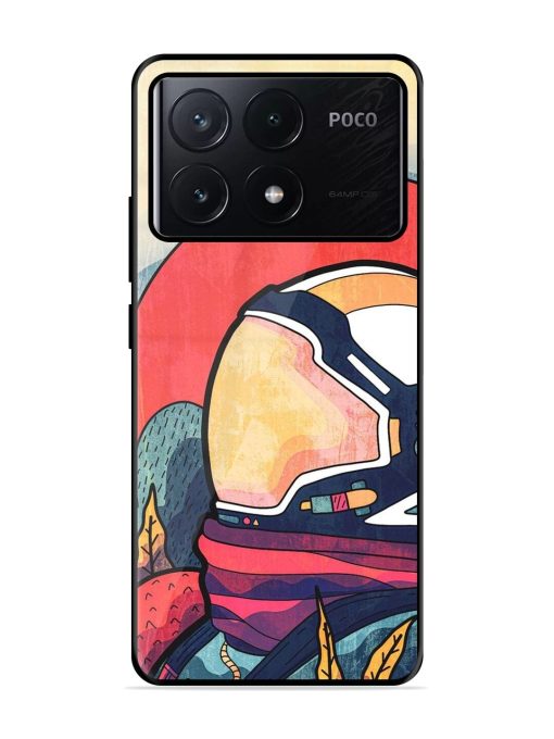 Cosmic Daydream Glossy Soft Edge Case for Poco X6 Pro (5G)