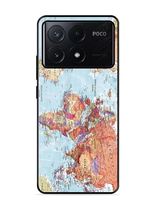 Our Blue Marble Glossy Soft Edge Case for Poco X6 Pro (5G)