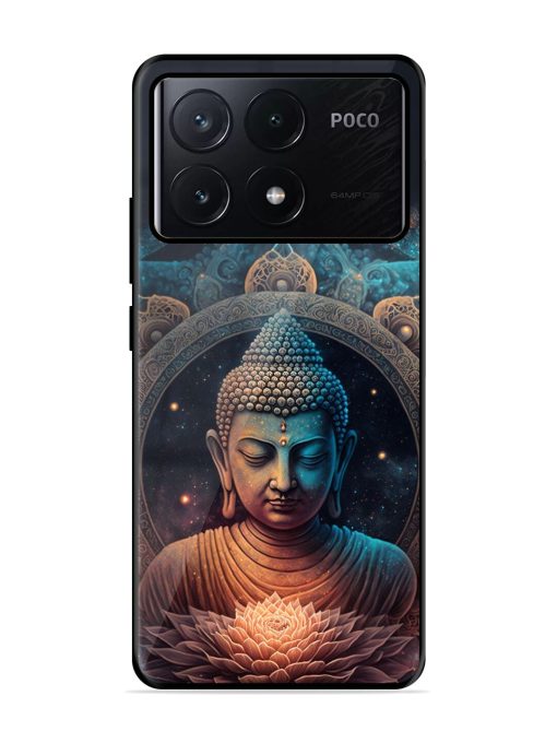 The Buddha Art Glossy Soft Edge Case for Poco X6 Pro (5G)