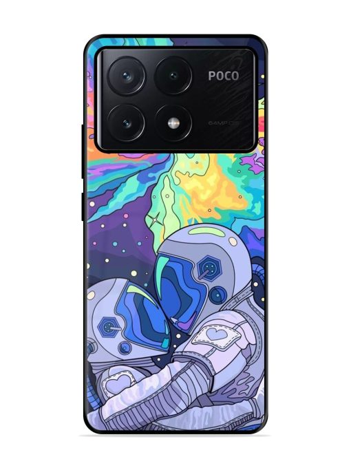 Cosmic Love Glossy Soft Edge Case for Poco X6 Pro (5G)