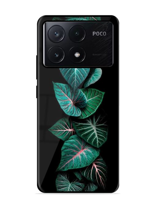 Emerald Elegance Glossy Soft Edge Case for Poco X6 Pro (5G)