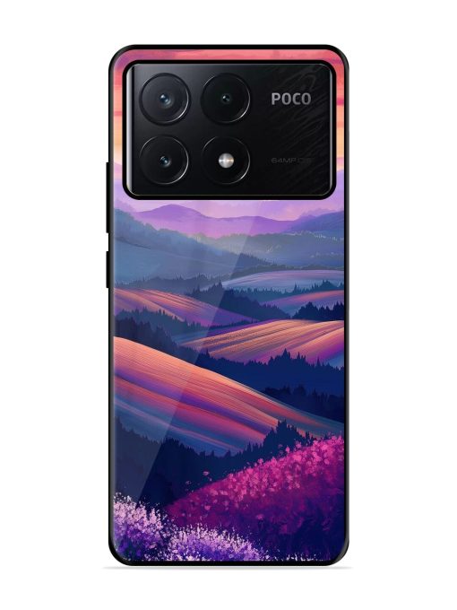 Twilight'S Embrace Glossy Soft Edge Case for Poco X6 Pro (5G)