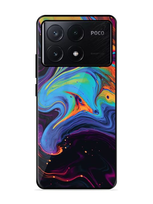 Liquid Dreamscape Glossy Soft Edge Case for Poco X6 Pro (5G)