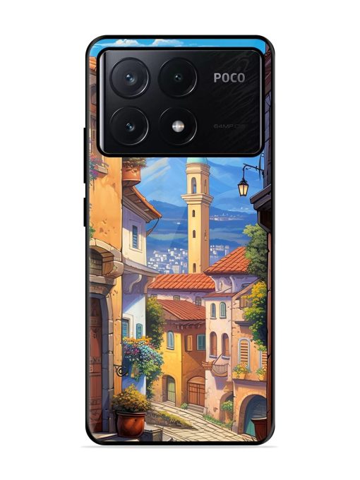 Tuscan Twilight Glossy Soft Edge Case for Poco X6 Pro (5G)