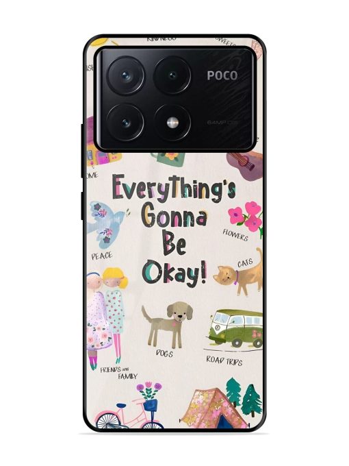 Sunshine And Smiles Glossy Soft Edge Case for Poco X6 Pro (5G)