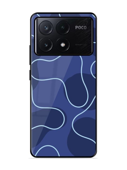 Midnight Maze Glossy Soft Edge Case for Poco X6 Pro (5G)