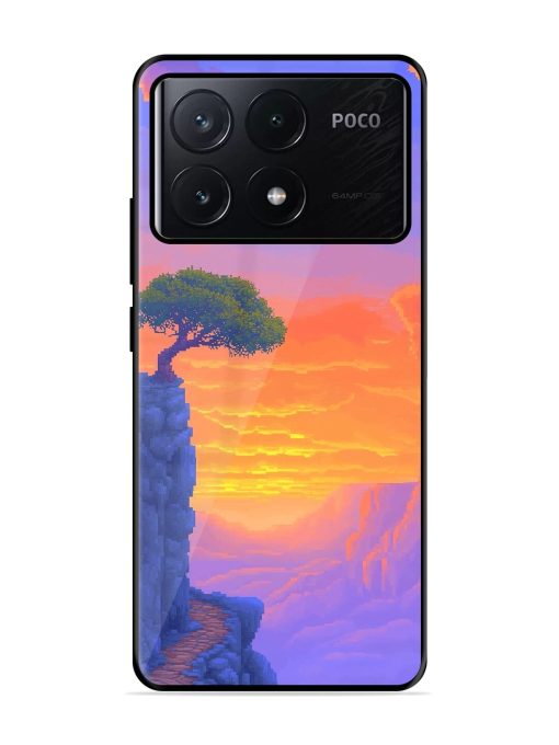 Cliffside Solitude Glossy Soft Edge Case for Poco X6 Pro (5G)