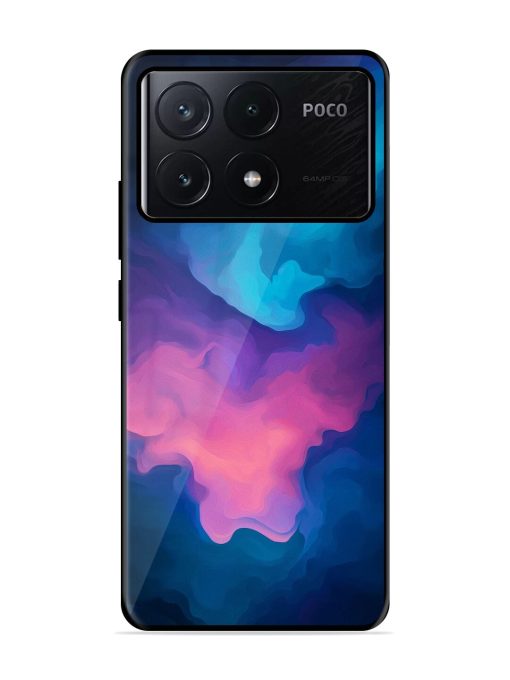 Cosmic Canvas Glossy Soft Edge Case for Poco X6 Pro (5G)