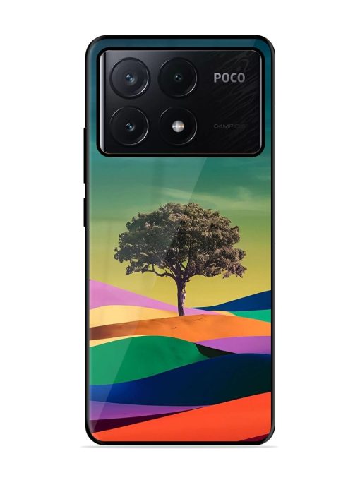 Rainbow'S Lone Sentinel Glossy Soft Edge Case for Poco X6 Pro (5G)