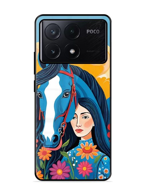 Equine Enchantment Glossy Soft Edge Case for Poco X6 Pro (5G)