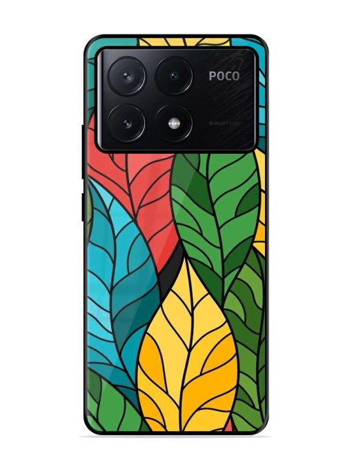 Foliage Fiesta Glossy Soft Edge Case for Poco X6 Pro (5G)