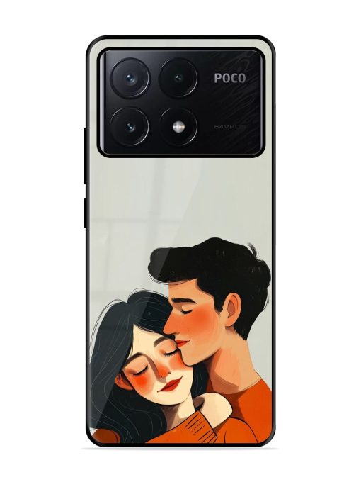 Craft Couples Glossy Soft Edge Case for Poco X6 Pro (5G)