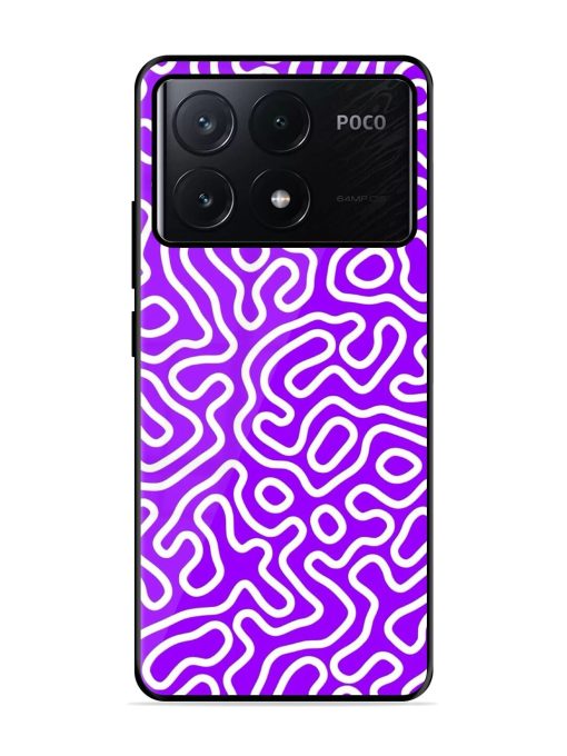 Wavy Wonder Glossy Soft Edge Case for Poco X6 Pro (5G)