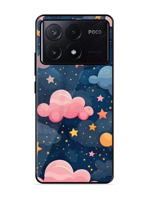 Twinkling Dreams Glossy Soft Edge Case for Poco X6 Pro (5G)