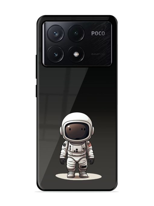 Neon Astronaut Glossy Soft Edge Case for Poco X6 Pro (5G)