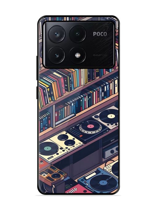 Music Lover'S Haven Glossy Soft Edge Case for Poco X6 Pro (5G)