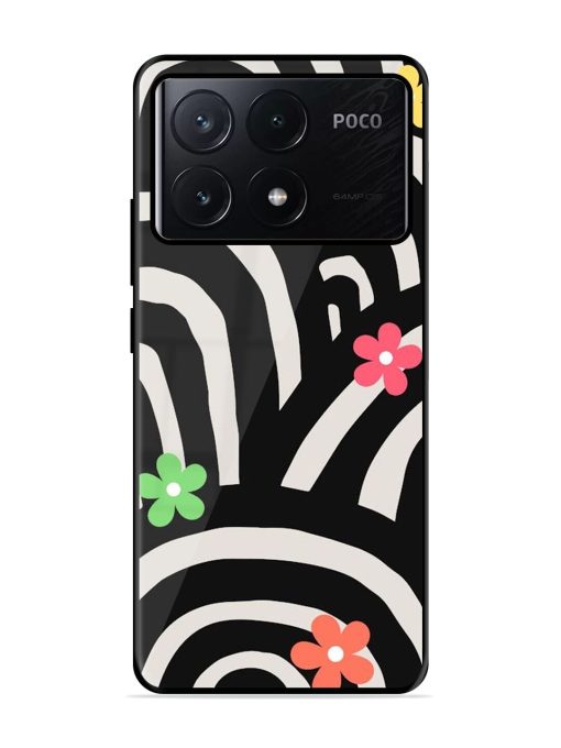 Rainbow Arcs Glossy Soft Edge Case for Poco X6 Pro (5G)