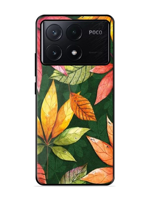 Autumn'S Embrace Glossy Soft Edge Case for Poco X6 Pro (5G)