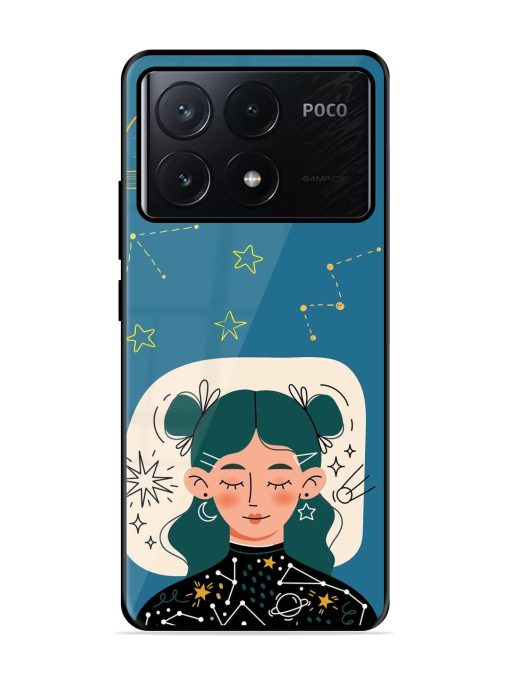 Cosmic Daydreamer Glossy Soft Edge Case for Poco X6 Pro (5G)