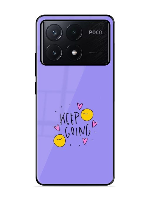 Smiling Through It All Glossy Soft Edge Case for Poco X6 Pro (5G)