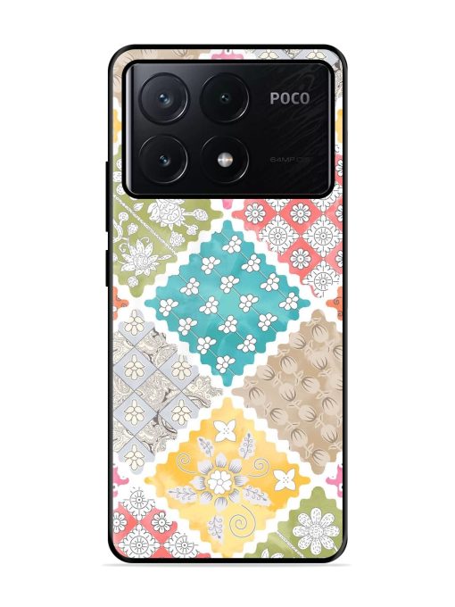 Patchwork Dreamscape Glossy Soft Edge Case for Poco X6 Pro (5G)