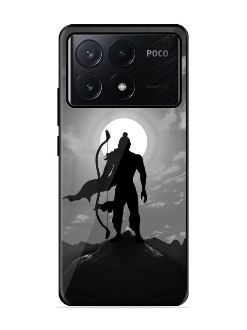 The Undefeated Warrior Glossy Soft Edge Case for Poco X6 Pro (5G)