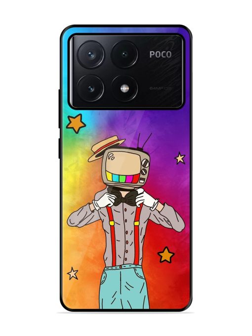 Tv Personality Glossy Soft Edge Case for Poco X6 Pro (5G)