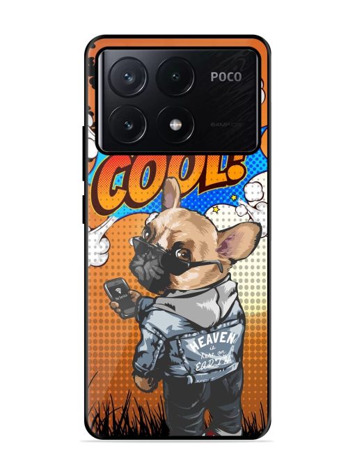 Cool Pup Glossy Soft Edge Case for Poco X6 Pro (5G)