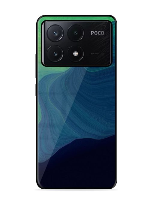 Oceanic Dreams Glossy Soft Edge Case for Poco X6 Pro (5G)