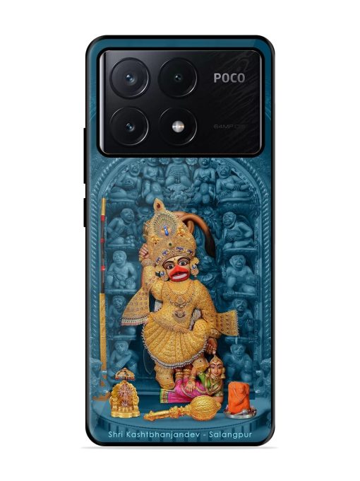 Divine Grace Of Shri Kashtabhanjandev Glossy Soft Edge Case for Poco X6 Pro (5G)