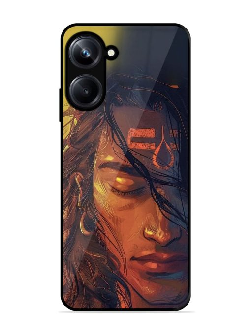 Tranquil Shiva Glossy Soft Edge Case for Realme 10 Pro (5G) Chachhi