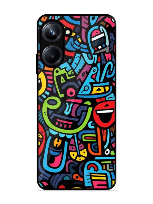 Doodlephoria Glossy Soft Edge Case for Realme 10 Pro (5G) Chachhi