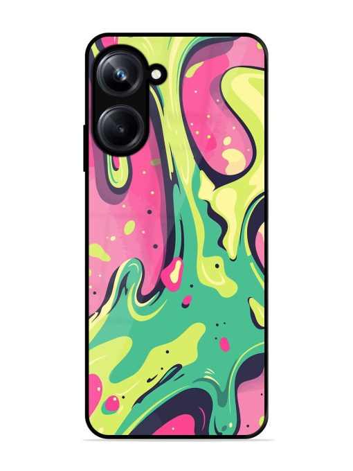 Gooey Grooves Glossy Soft Edge Case for Realme 10 Pro (5G) Chachhi