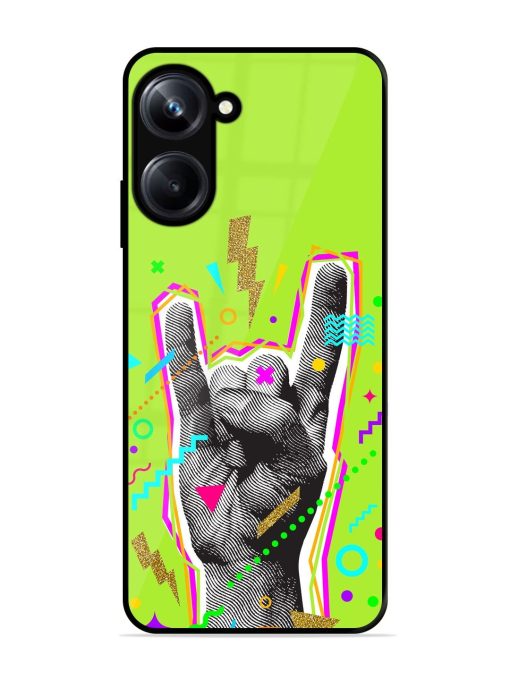 Neon Rock Glossy Soft Edge Case for Realme 10 Pro (5G) Chachhi