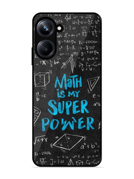 Math Magic Glossy Soft Edge Case for Realme 10 Pro (5G) Chachhi