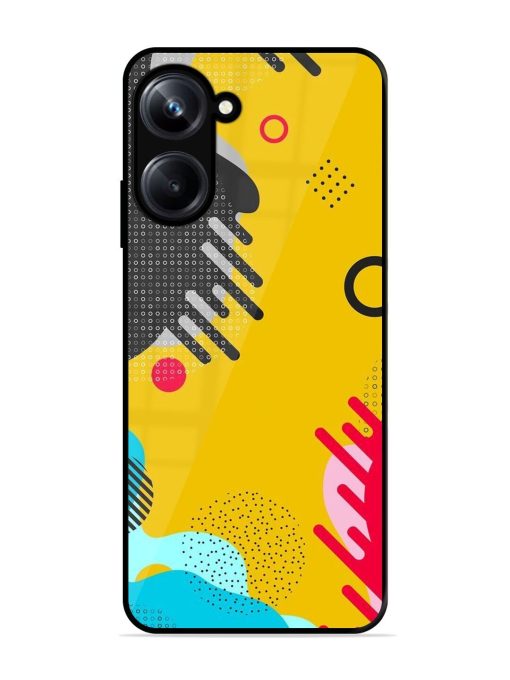 Neon Pop Glossy Soft Edge Case for Realme 10 Pro (5G) Chachhi