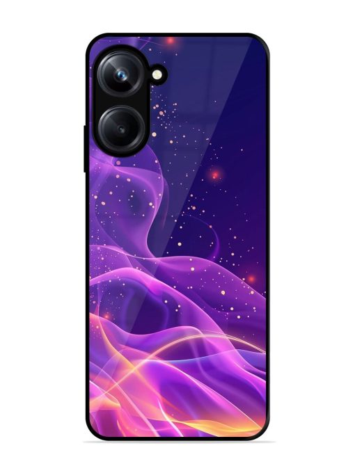 Cosmic Currents Glossy Soft Edge Case for Realme 10 Pro (5G) Chachhi