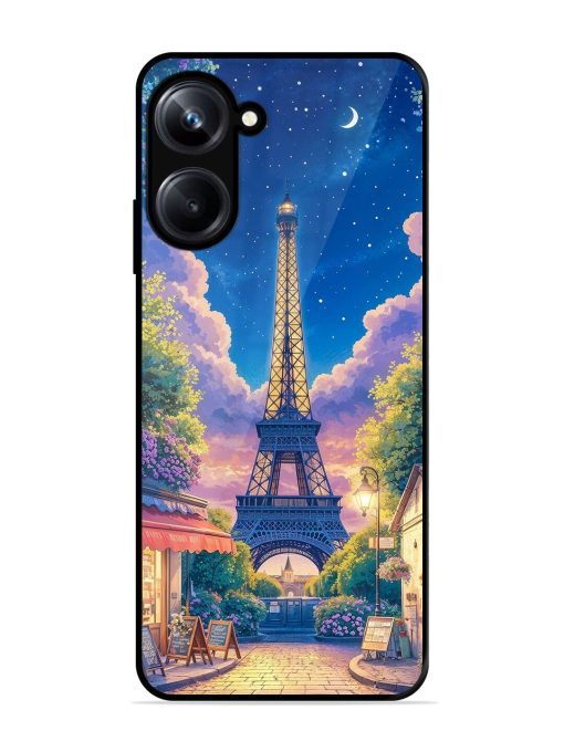 Twilight In Paris Glossy Soft Edge Case for Realme 10 Pro (5G) Chachhi