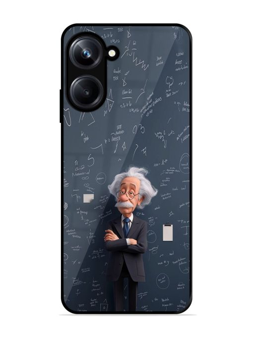 Albert Einstein Glossy Soft Edge Case for Realme 10 Pro (5G) Chachhi