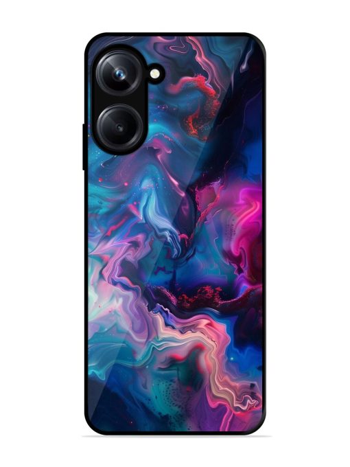 Cosmic Swirl Glossy Soft Edge Case for Realme 10 Pro (5G) Chachhi